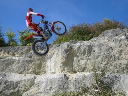 La moto c'est dangereux ... le trial moto encore plus !